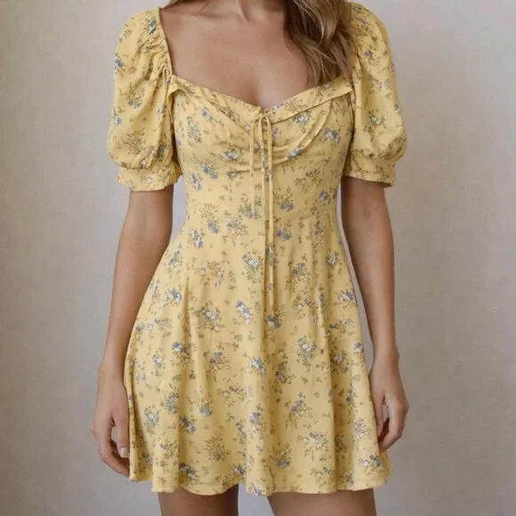 NWOT Reformation Lillet Dress size 4 in Felicity - Picture 2 of 8